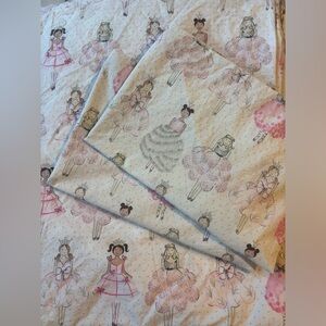 Pottery Barn full/double princess ballerina sheet set